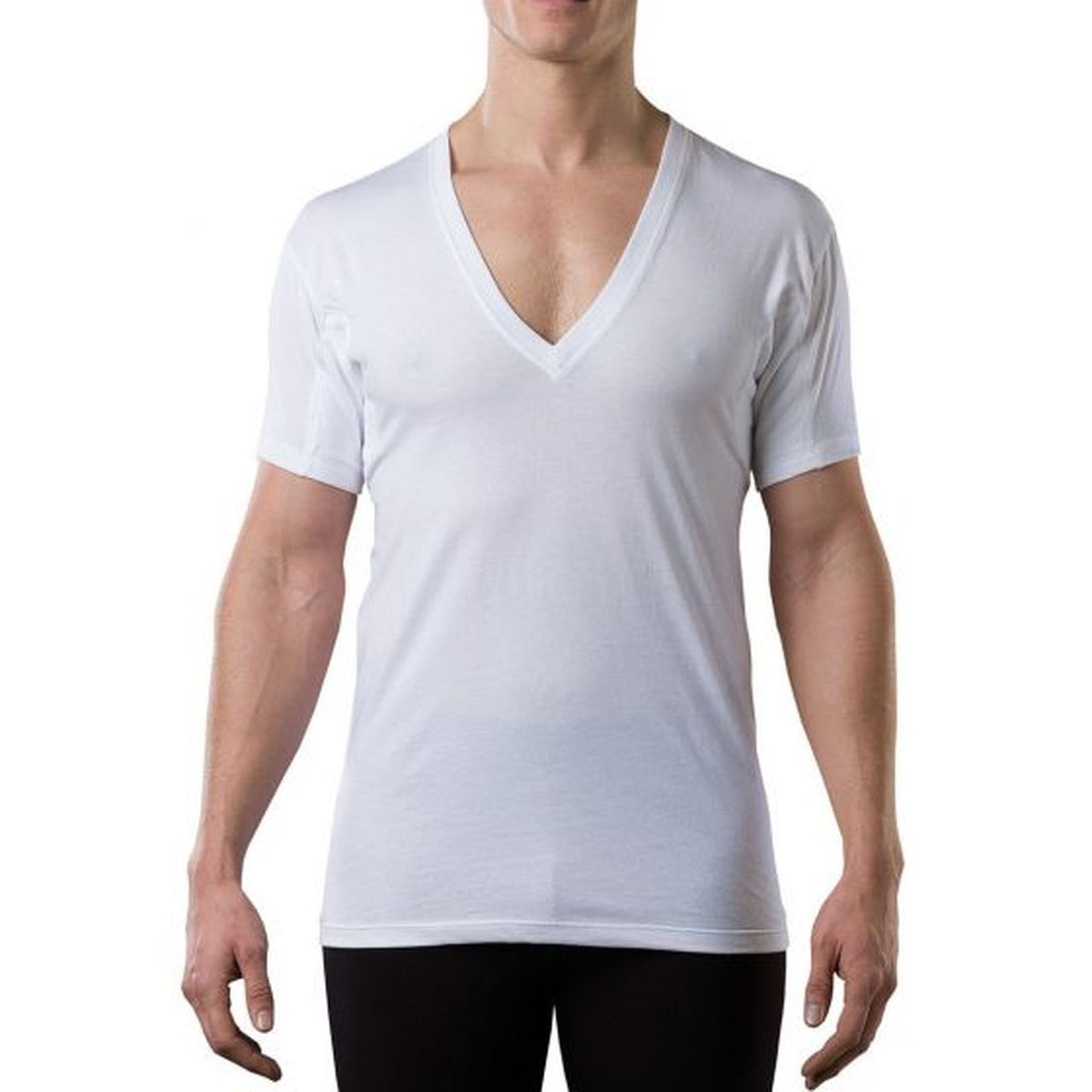 Men's Sweat Proof - Original Fit Deep V-neck